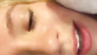 Periscope - fabulous bare blondie at the b-day soiree