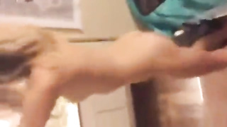 Periscope - fabulous bare blondie at the b-day soiree