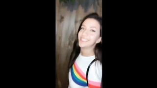 Cruel nailing by dumpster