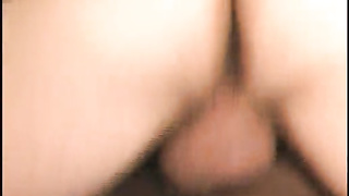 Adorable black honey poking dark-hued hard-on