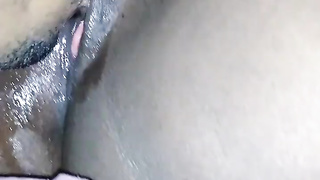 Eatin da gash while she squinting in my hatch