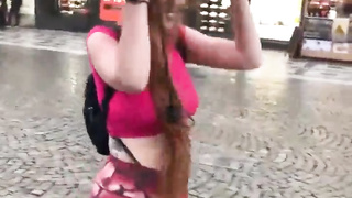 Scorching Sandy-Haired Streaming her Fuckfest Live