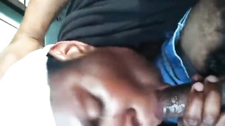 Monica guzzles in the lash