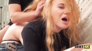 Debt4k. Cool Rose Horny waitress comebacks cash using her steamy assets