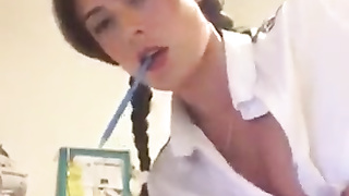 Highly jaw-dropping high-class goth teenager.... 1 part... whatsapp and y nlone conversation