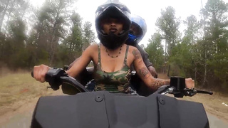 Let me jump on your bike with all my bosoms out.