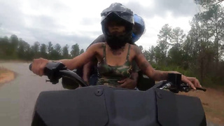 Let me jump on your bike with all my bosoms out.