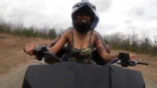 Let me jump on your bike with all my bosoms out.