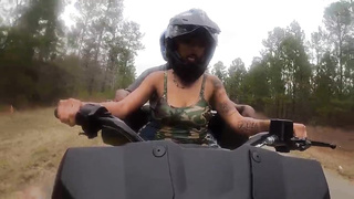 Let me jump on your bike with all my bosoms out.