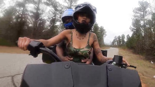 Let me jump on your bike with all my bosoms out.