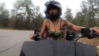 Let me jump on your bike with all my bosoms out.