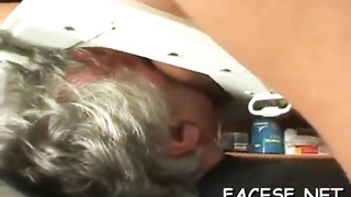 Slim floozy finds a enormous meat rocket