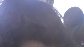 SAM SUMMERS GETS A RAIL AND IS OBLIGED TAKE HER GLASSES OFF TO DEEPTHROAT ON HIS DARK-HUED JIZZ-SHOTGUN FOR HIS HELP