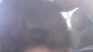 SAM SUMMERS GETS A RAIL AND IS OBLIGED TAKE HER GLASSES OFF TO DEEPTHROAT ON HIS DARK-HUED JIZZ-SHOTGUN FOR HIS HELP