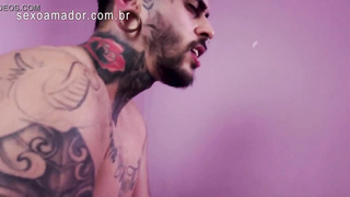 Boyfriends have bang-out and film everything to publish on xvideos - Teh Angel - Matheus Castro