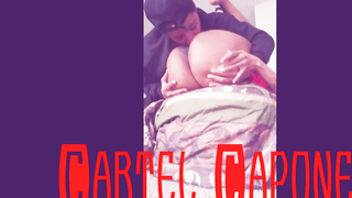 Capone gettin fed some fuckbox