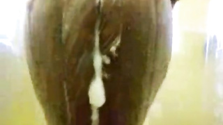 Xxl Dark-Hued Female Showers Ginormous Cupcakes for Flashback Friday