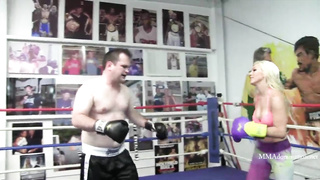 Ash-Blonde Sweetheart Combined Boxing