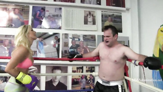 Ash-Blonde Sweetheart Combined Boxing