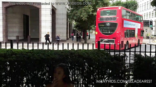 Smoking Teenager Public Upskirt No Underpants