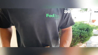 Package Delivery Driver Gets Successful & Humps Cops Wifey (Married Hotwife Blondie Milf Cougar Wants BIG BLACK COCK) - PureSexMatch.com