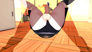 GAL MANAGER CONTRAPTIONS WORKER INSTRUCTING 3 DIMENSIONAL ANIME PORN 85