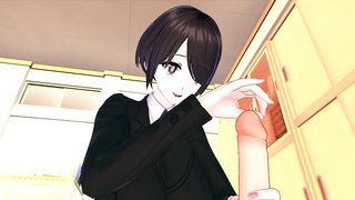 GAL MANAGER CONTRAPTIONS WORKER INSTRUCTING 3 DIMENSIONAL ANIME PORN 85