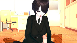 GAL MANAGER CONTRAPTIONS WORKER INSTRUCTING 3 DIMENSIONAL ANIME PORN 85