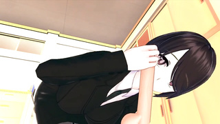 GAL MANAGER CONTRAPTIONS WORKER INSTRUCTING 3 DIMENSIONAL ANIME PORN 85