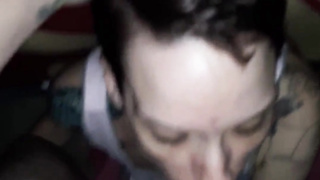 Wifey deepthroats pipe