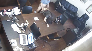 Russian Boss Tears Up Assistant At Office Covert Web Cam
