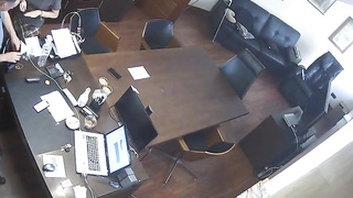 Russian Boss Tears Up Assistant At Office Covert Web Cam