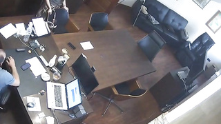 Russian Boss Tears Up Assistant At Office Covert Web Cam