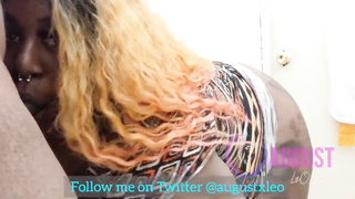 Kae Kaash gives oral in dressing apartment