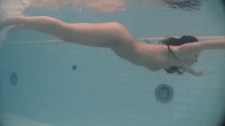 Cool delightful figure teenie Natalia Kupalka swimming bare