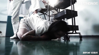 FORBONDAGE - #Stella Starlet - Messy Therapist Submit To Himself And Pummels His Spectacular Nurse