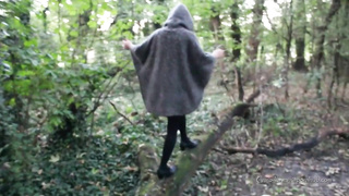 Ultra-Kinky duo is drilling in a local woods expecting that no one will observe them in activity