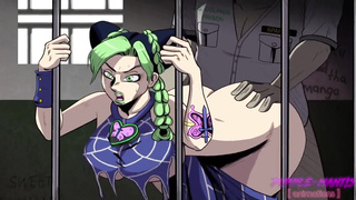 Jolyne Kujo Prison Cage Screw - Extended Yoshikage Kira Version