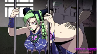 Jolyne Kujo Prison Cage Screw - Extended Yoshikage Kira Version