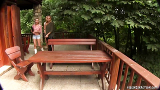 Super-Naughty blondes are jacking with intercourse playthings and pissing in front of a covert camera, in the backyard