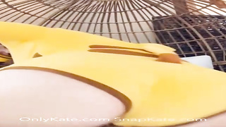 Immense boobed ash-blonde is lactating in front of the camera, because fellows like to see it