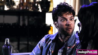 Magnificent brown-haired, Jewelz Blu is getting her soddening humid coochie banged, in the middle of the night