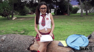 Ponytailed college girl, Martina Smeraldi luvs to get plowed way more than exploring for her check-ups