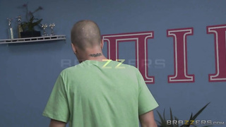 Naughty school ladies invited a bashful man to their dormitory and asked him to pound them