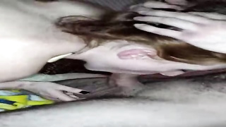 Promiscuous sandy-haired was getting pulverized in front of the camera even while she was sleeping