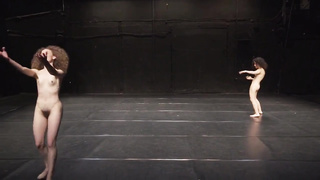 Hadar Ahuvia & Shira Eviatar furry muff and petite knockers