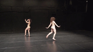 Hadar Ahuvia & Shira Eviatar furry muff and petite knockers