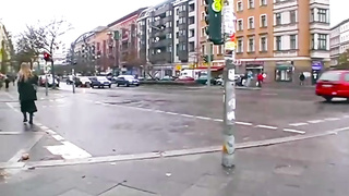 Kinky dame from Germany went to a pornography flick audition to have some joy with a stranger