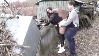 Kinky and Buxom Biotch Lures Youthful Amateur Enormous Geek