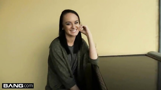 Kylie Martin is getting bashed on the bed and loving every single 2nd of it